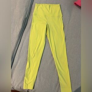 SET ACTIVE yellow leggings